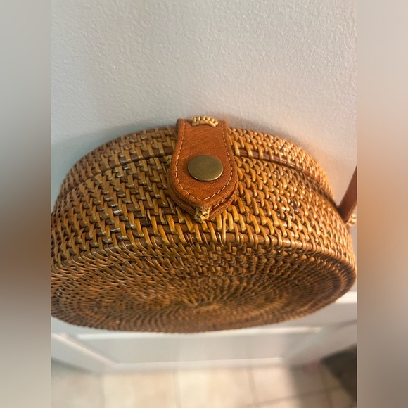EUC: NORDSTROM Round Straw Bag - Picture 3 of 7